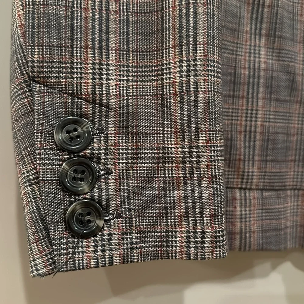 LAST CALL! Sanctuary Plaid loose fit blazer - Picture 3 of 8